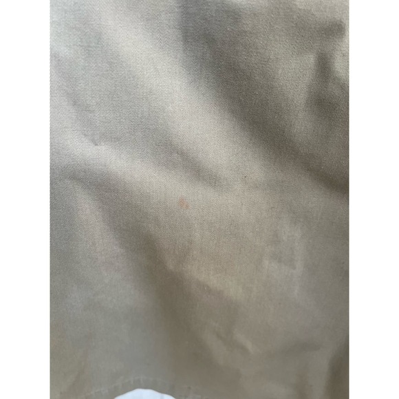 Vintage London Fog Brown Tan Double breasted Lined Trench coat with belt - Picture 8 of 14